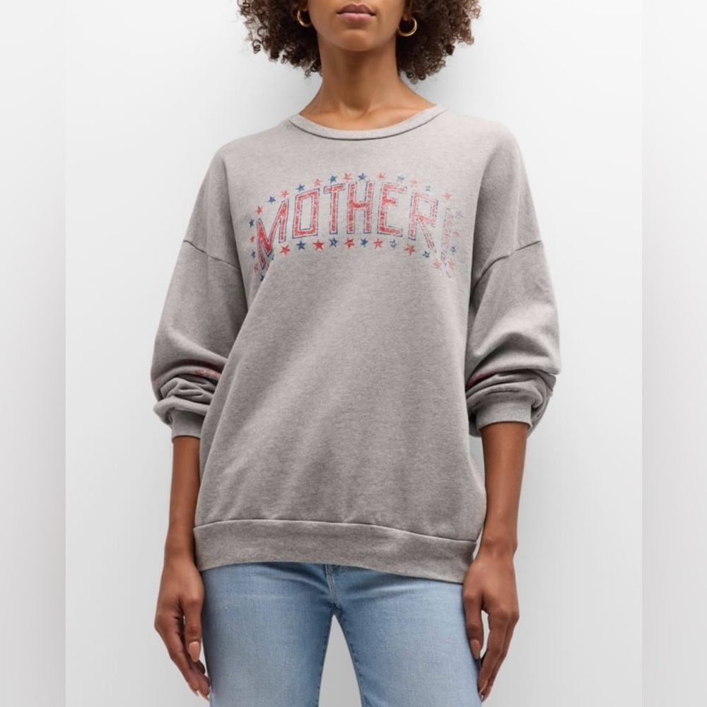 RARE MOTHER The Drop Sweatshirt NWT Graphic Crewneck Pullover